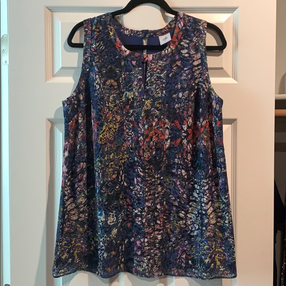 Cabi Stained Glass Blouse SZ L